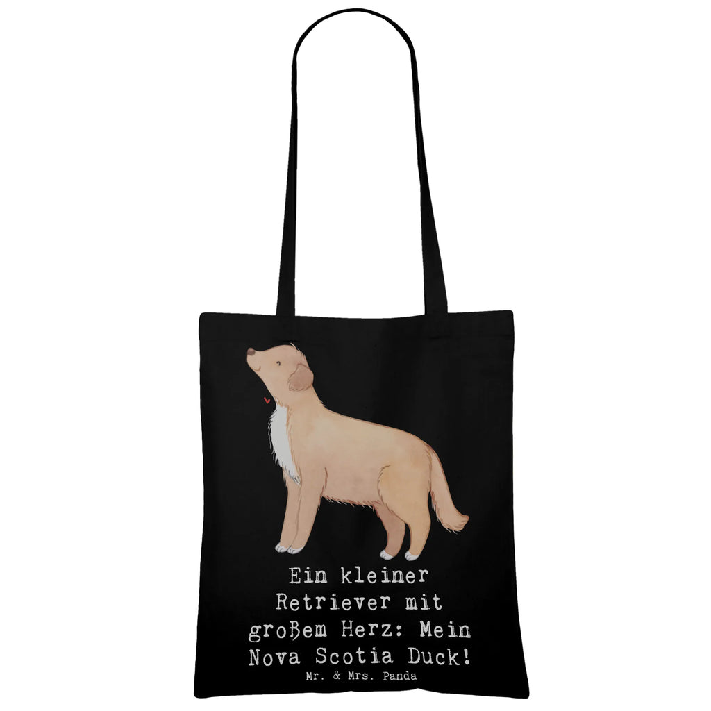 Tote bag Ein kleiner Retriever mit großem Herz: Mein Nova Scotia Duck! Shopper, Stofftasche, Tasche, Einkaufstasche, Beuteltasche, Tragetasche, Einkaufstüte, Beutel, Jutebeutel, Stoffbeutel, Badetasche, Umhängetasche, Strandtasche, Laptoptasche, Schultertasche, Jutetasche, Hund, Hunderasse, Rassehund, Hundebesitzer, Geschenk, Tierfreund, Schenken, Welpe
