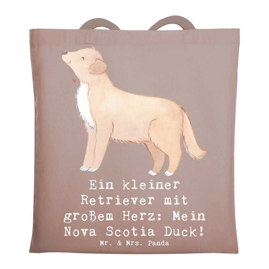 Tote bag Ein kleiner Retriever mit großem Herz: Mein Nova Scotia Duck! Shopper, Stofftasche, Tasche, Einkaufstasche, Beuteltasche, Tragetasche, Einkaufstüte, Beutel, Jutebeutel, Stoffbeutel, Badetasche, Umhängetasche, Strandtasche, Laptoptasche, Schultertasche, Jutetasche, Hund, Hunderasse, Rassehund, Hundebesitzer, Geschenk, Tierfreund, Schenken, Welpe