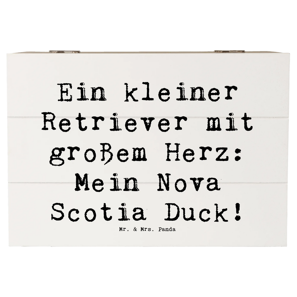 Holzkiste Spruch Nova Scotia Duck Herz Geschenkdose, Schatulle, Erinnerungsbox, Aufbewahrungsbox, Schatzkiste, Truhe, Dekokiste, Erinnerungskiste, XXL, Geschenkbox, Holzkiste, Kiste, Hund, Hunderasse, Rassehund, Hundebesitzer, Geschenk, Tierfreund, Schenken, Welpe