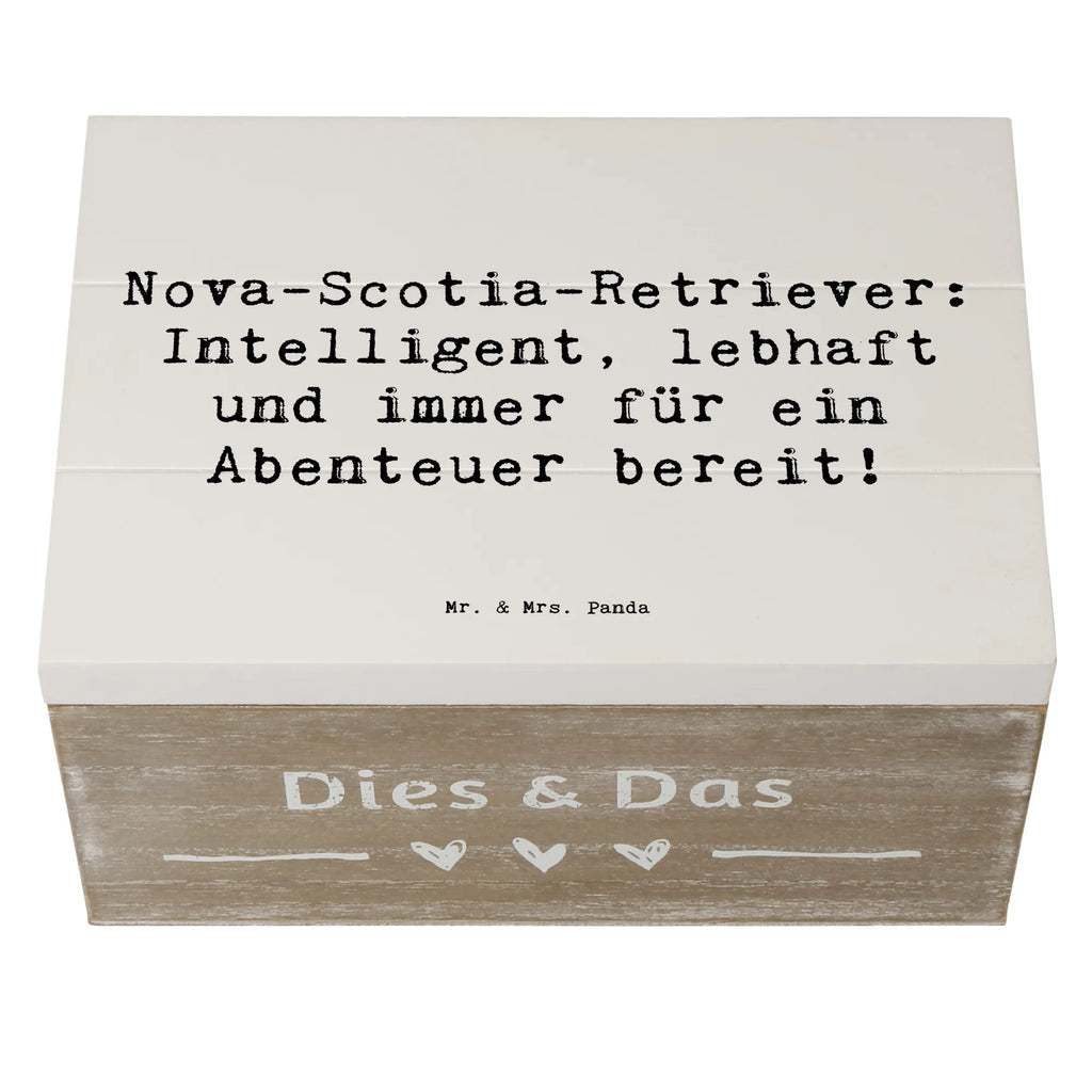 Holzkiste Spruch Nova Scotia Duck Schatulle, Truhe, Aufbewahrungsbox, Erinnerungsbox, Holzkiste, XXL, Erinnerungskiste, Geschenkdose, Schatzkiste, Kiste, Geschenkbox, Dekokiste, Hund, Hunderasse, Rassehund, Hundebesitzer, Geschenk, Tierfreund, Schenken, Welpe