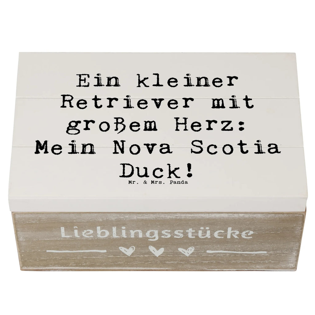 Holzkiste Spruch Nova Scotia Duck Herz Geschenkdose, Schatulle, Erinnerungsbox, Aufbewahrungsbox, Schatzkiste, Truhe, Dekokiste, Erinnerungskiste, XXL, Geschenkbox, Holzkiste, Kiste, Hund, Hunderasse, Rassehund, Hundebesitzer, Geschenk, Tierfreund, Schenken, Welpe