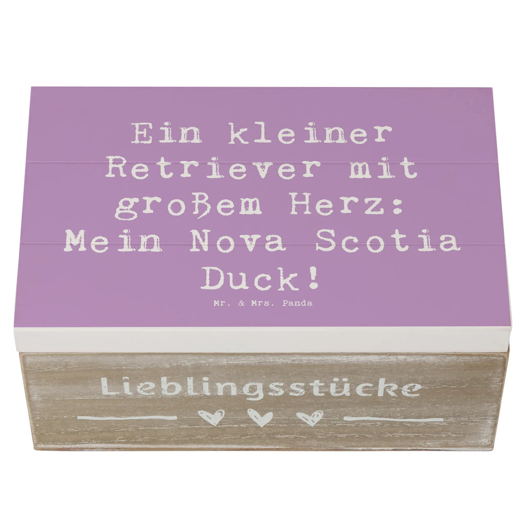 Holzkiste Spruch Nova Scotia Duck Herz Geschenkdose, Schatulle, Erinnerungsbox, Aufbewahrungsbox, Schatzkiste, Truhe, Dekokiste, Erinnerungskiste, XXL, Geschenkbox, Holzkiste, Kiste, Hund, Hunderasse, Rassehund, Hundebesitzer, Geschenk, Tierfreund, Schenken, Welpe