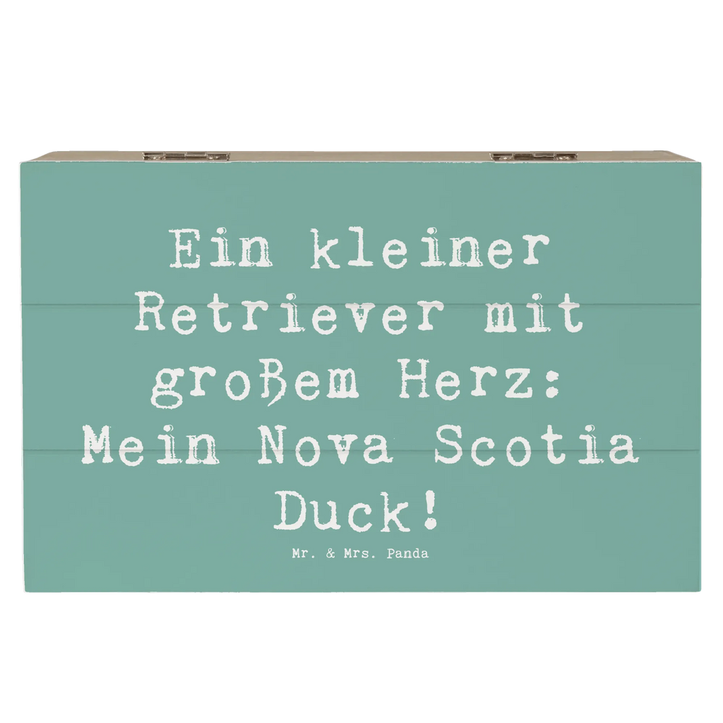 Holzkiste Spruch Nova Scotia Duck Herz Geschenkdose, Schatulle, Erinnerungsbox, Aufbewahrungsbox, Schatzkiste, Truhe, Dekokiste, Erinnerungskiste, XXL, Geschenkbox, Holzkiste, Kiste, Hund, Hunderasse, Rassehund, Hundebesitzer, Geschenk, Tierfreund, Schenken, Welpe