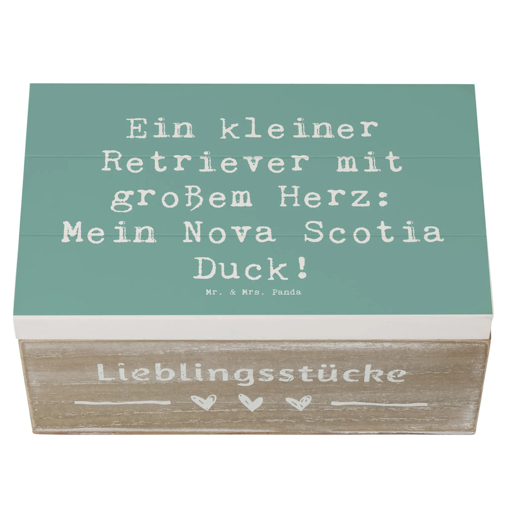 Holzkiste Spruch Nova Scotia Duck Herz Geschenkdose, Schatulle, Erinnerungsbox, Aufbewahrungsbox, Schatzkiste, Truhe, Dekokiste, Erinnerungskiste, XXL, Geschenkbox, Holzkiste, Kiste, Hund, Hunderasse, Rassehund, Hundebesitzer, Geschenk, Tierfreund, Schenken, Welpe