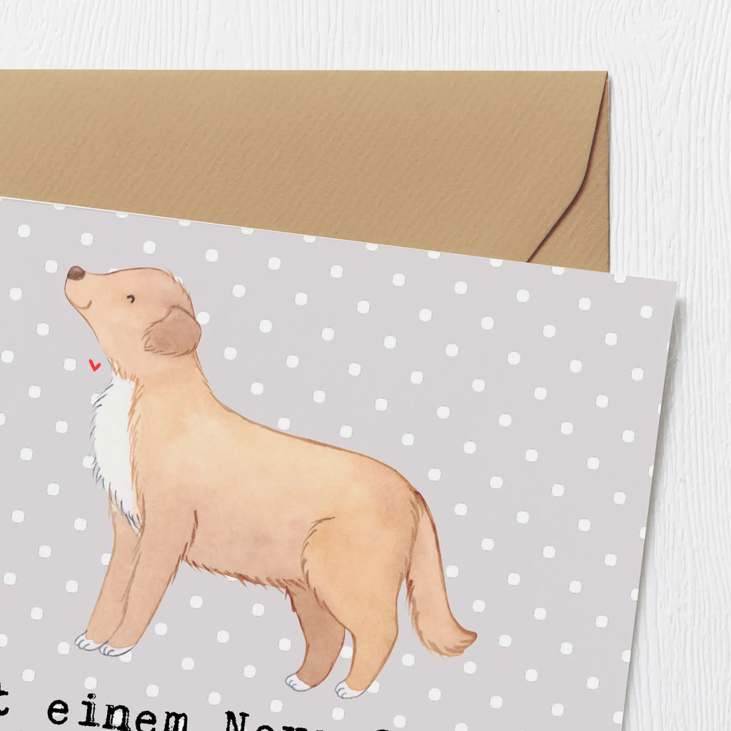 Deluxe Karte Nova Scotia Duck Abenteuer Karte, Grußkarte, Geburtstagskarte, Einladungskarte, Klappkarte, Glückwunschkarte, Hochzeitskarte, Hochwertige Grußkarte, Hochwertige Klappkarte, Hund, Hunderasse, Rassehund, Hundebesitzer, Geschenk, Tierfreund, Schenken, Welpe