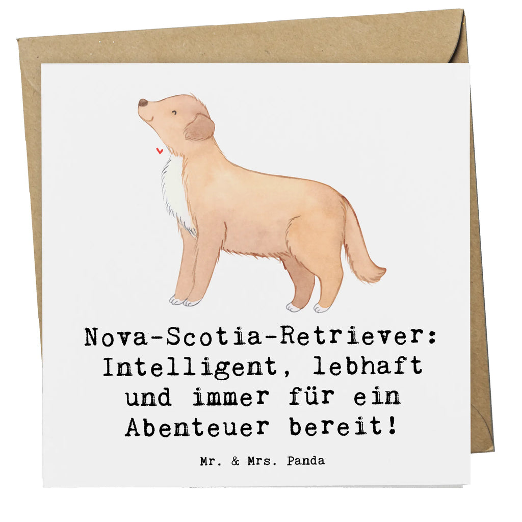 Deluxe Karte Nova Scotia Duck Hochzeitskarte, Karte, Geburtstagskarte, Einladungskarte, Hochwertige Grußkarte, Klappkarte, Hochwertige Klappkarte, Grußkarte, Glückwunschkarte, Hund, Hunderasse, Rassehund, Hundebesitzer, Geschenk, Tierfreund, Schenken, Welpe