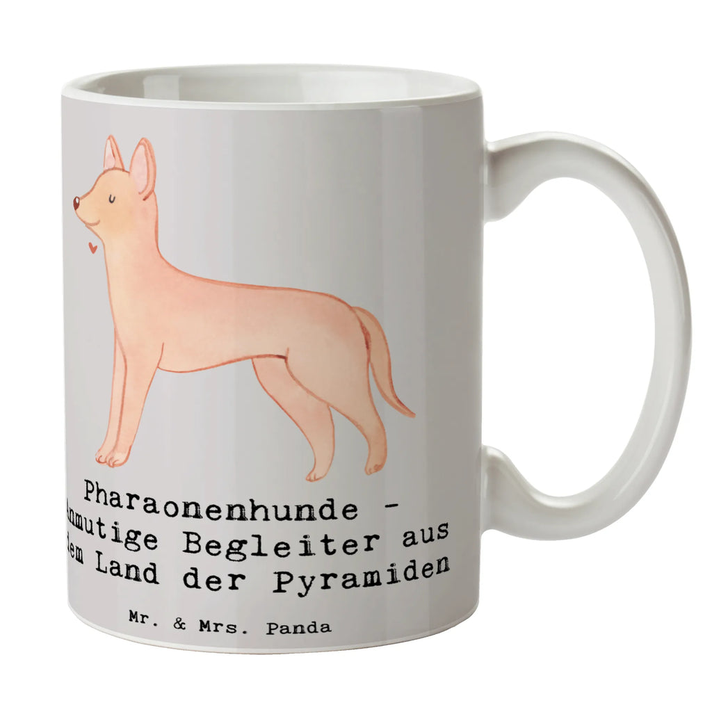 Mug Pharaonenhunde - Anmutige Begleiter aus dem Land der Pyramiden Teetasse, Kaffeetasse, Geschenktasse, Tasse, Porzellantasse, Keramiktasse, Tasse mit Zitaten, Bürotasse, Tasse mit Motiven, Hund, Hunderasse, Rassehund, Hundebesitzer, Geschenk, Tierfreund, Schenken, Welpe