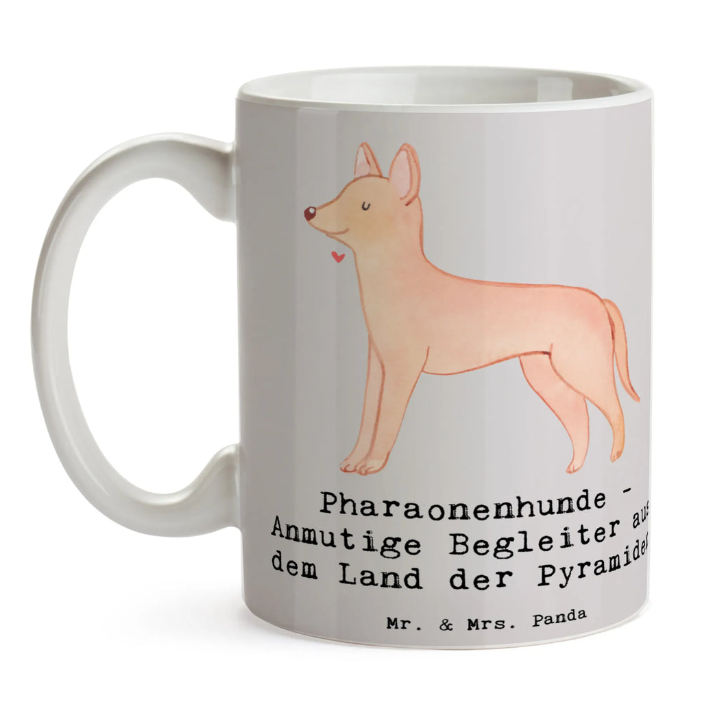 Mug Pharaonenhunde - Anmutige Begleiter aus dem Land der Pyramiden Teetasse, Kaffeetasse, Geschenktasse, Tasse, Porzellantasse, Keramiktasse, Tasse mit Zitaten, Bürotasse, Tasse mit Motiven, Hund, Hunderasse, Rassehund, Hundebesitzer, Geschenk, Tierfreund, Schenken, Welpe