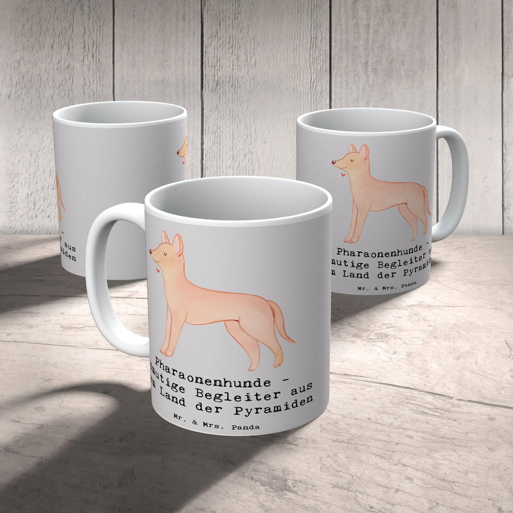 Mug Pharaonenhunde - Anmutige Begleiter aus dem Land der Pyramiden Teetasse, Kaffeetasse, Geschenktasse, Tasse, Porzellantasse, Keramiktasse, Tasse mit Zitaten, Bürotasse, Tasse mit Motiven, Hund, Hunderasse, Rassehund, Hundebesitzer, Geschenk, Tierfreund, Schenken, Welpe