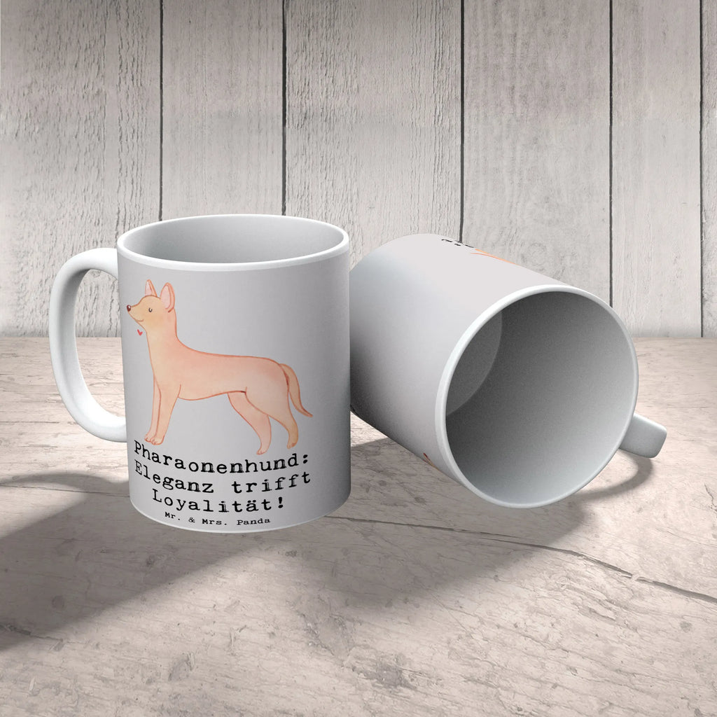 Tasse Pharaonenhund Eleganz Tasse mit Motiven, Kaffeetasse, Tasse mit Zitaten, Bürotasse, Keramiktasse, Teetasse, Porzellantasse, Geschenktasse, Tasse, Hund, Hunderasse, Rassehund, Hundebesitzer, Geschenk, Tierfreund, Schenken, Welpe