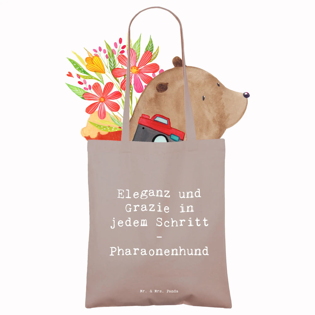 Tote bag Saying Eleganz und Grazie in jedem Schritt - Pharaonenhund Beutel, Badetasche, Jutebeutel, Jutetasche, Tasche, Laptoptasche, Einkaufstasche, Umhängetasche, Einkaufstüte, Stofftasche, Tragetasche, Shopper, Beuteltasche, Stoffbeutel, Schultertasche, Strandtasche, Hund, Hunderasse, Rassehund, Hundebesitzer, Geschenk, Tierfreund, Schenken, Welpe