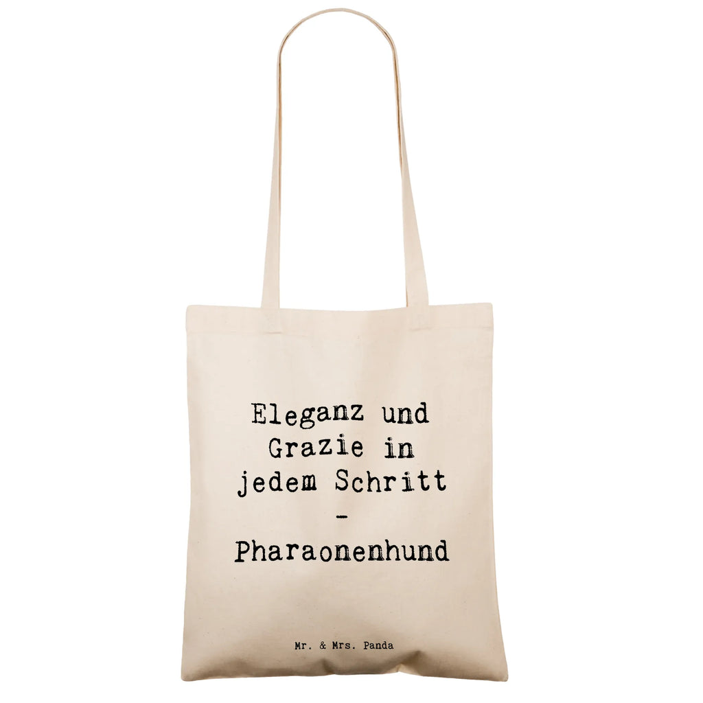 Tote bag Saying Eleganz und Grazie in jedem Schritt - Pharaonenhund Beutel, Badetasche, Jutebeutel, Jutetasche, Tasche, Laptoptasche, Einkaufstasche, Umhängetasche, Einkaufstüte, Stofftasche, Tragetasche, Shopper, Beuteltasche, Stoffbeutel, Schultertasche, Strandtasche, Hund, Hunderasse, Rassehund, Hundebesitzer, Geschenk, Tierfreund, Schenken, Welpe