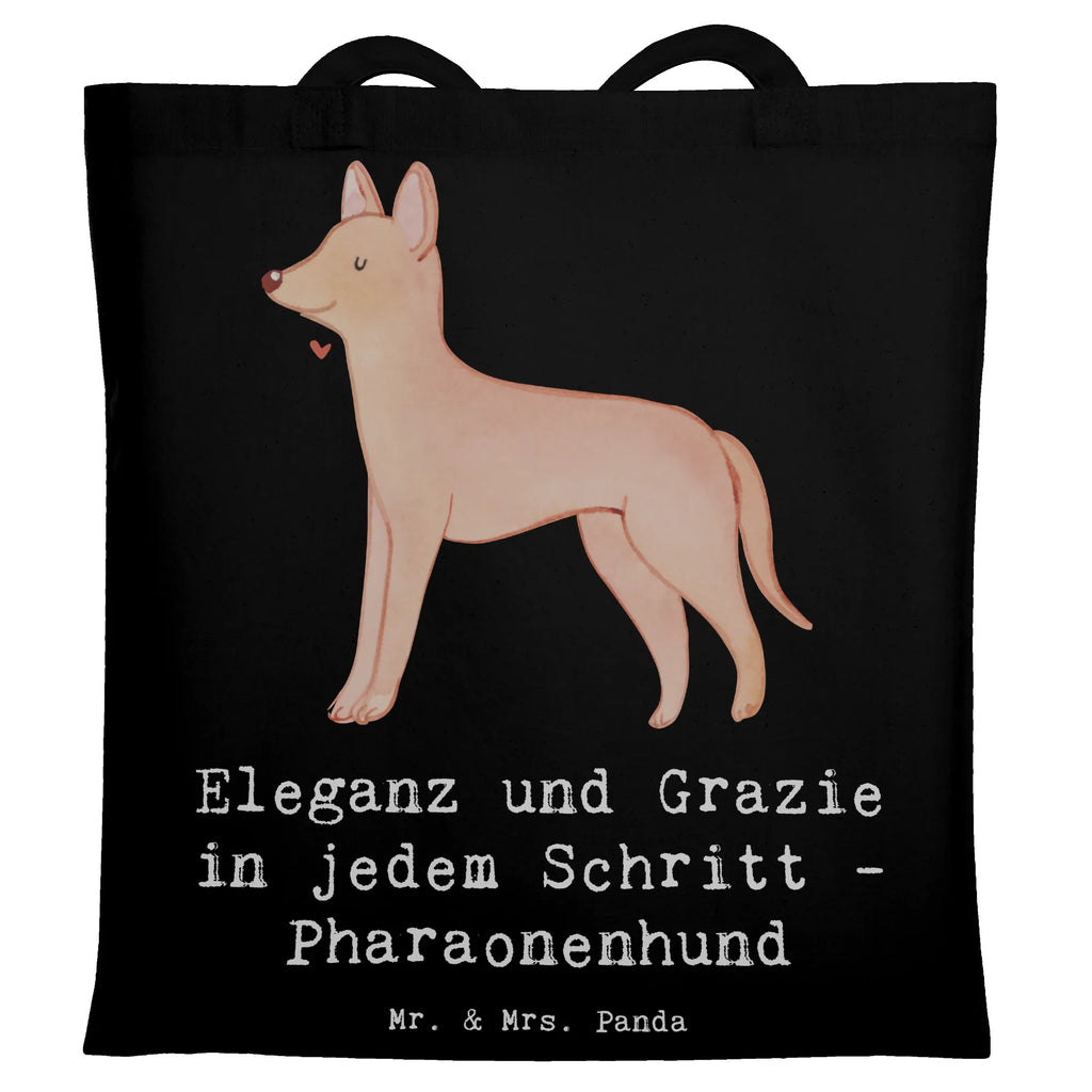 Tote bag Eleganz und Grazie in jedem Schritt - Pharaonenhund Laptoptasche, Tasche, Beuteltasche, Jutetasche, Stoffbeutel, Jutebeutel, Einkaufstüte, Strandtasche, Tragetasche, Badetasche, Einkaufstasche, Stofftasche, Schultertasche, Shopper, Umhängetasche, Beutel, Hund, Hunderasse, Rassehund, Hundebesitzer, Geschenk, Tierfreund, Schenken, Welpe