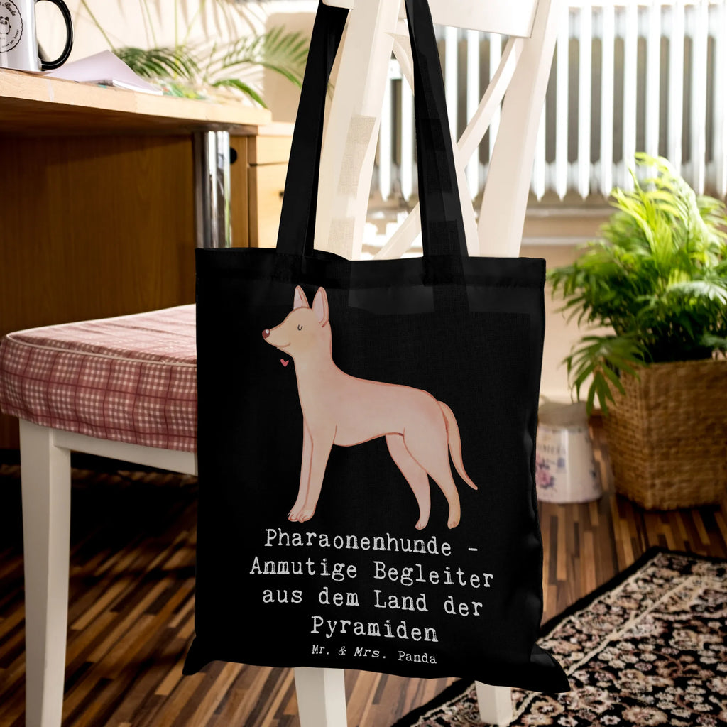 Tote bag Pharaonenhunde - Anmutige Begleiter aus dem Land der Pyramiden Laptoptasche, Stofftasche, Shopper, Jutetasche, Strandtasche, Einkaufstasche, Tasche, Jutebeutel, Umhängetasche, Tragetasche, Beuteltasche, Stoffbeutel, Einkaufstüte, Beutel, Badetasche, Schultertasche, Hund, Hunderasse, Rassehund, Hundebesitzer, Geschenk, Tierfreund, Schenken, Welpe
