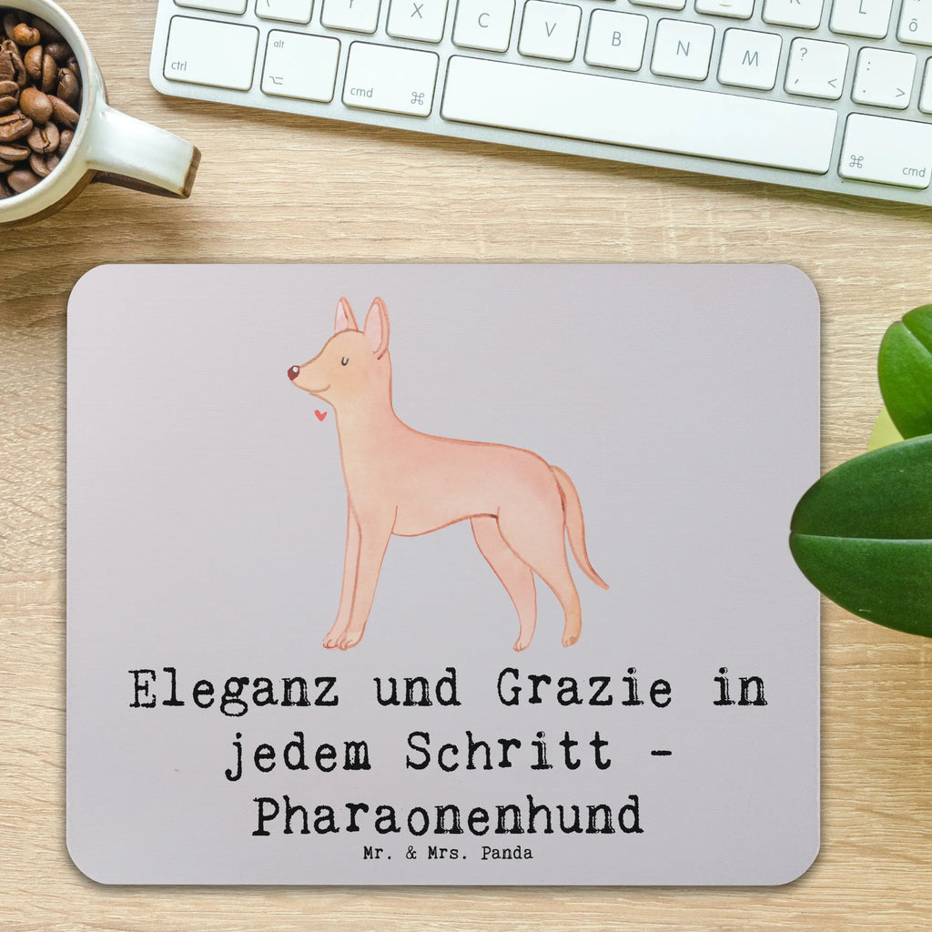 Mouse mat Eleganz und Grazie in jedem Schritt - Pharaonenhund Designer Mauspad, Einzigartiges Mauspad, Büroausstattung, Mauspad Büro, Computer zubehör, PC Zubehör, Mousepad, Mauspad, Mausunterlage, Arbeitszimmer, Hund, Hunderasse, Rassehund, Hundebesitzer, Geschenk, Tierfreund, Schenken, Welpe