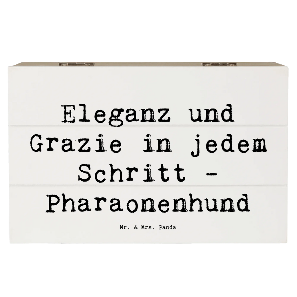 Holzkiste Spruch Eleganter Pharaonenhund Geschenkdose, XXL, Truhe, Schatzkiste, Kiste, Schatulle, Geschenkbox, Dekokiste, Erinnerungsbox, Erinnerungskiste, Aufbewahrungsbox, Holzkiste, Hund, Hunderasse, Rassehund, Hundebesitzer, Geschenk, Tierfreund, Schenken, Welpe