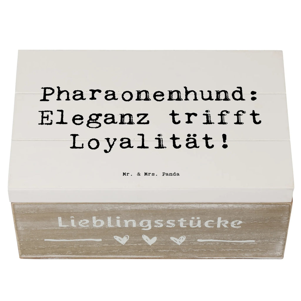 Holzkiste Spruch Pharaonenhund Eleganz Schatzkiste, Truhe, Dekokiste, Geschenkdose, Erinnerungskiste, Erinnerungsbox, Holzkiste, Kiste, Aufbewahrungsbox, XXL, Geschenkbox, Schatulle, Hund, Hunderasse, Rassehund, Hundebesitzer, Geschenk, Tierfreund, Schenken, Welpe