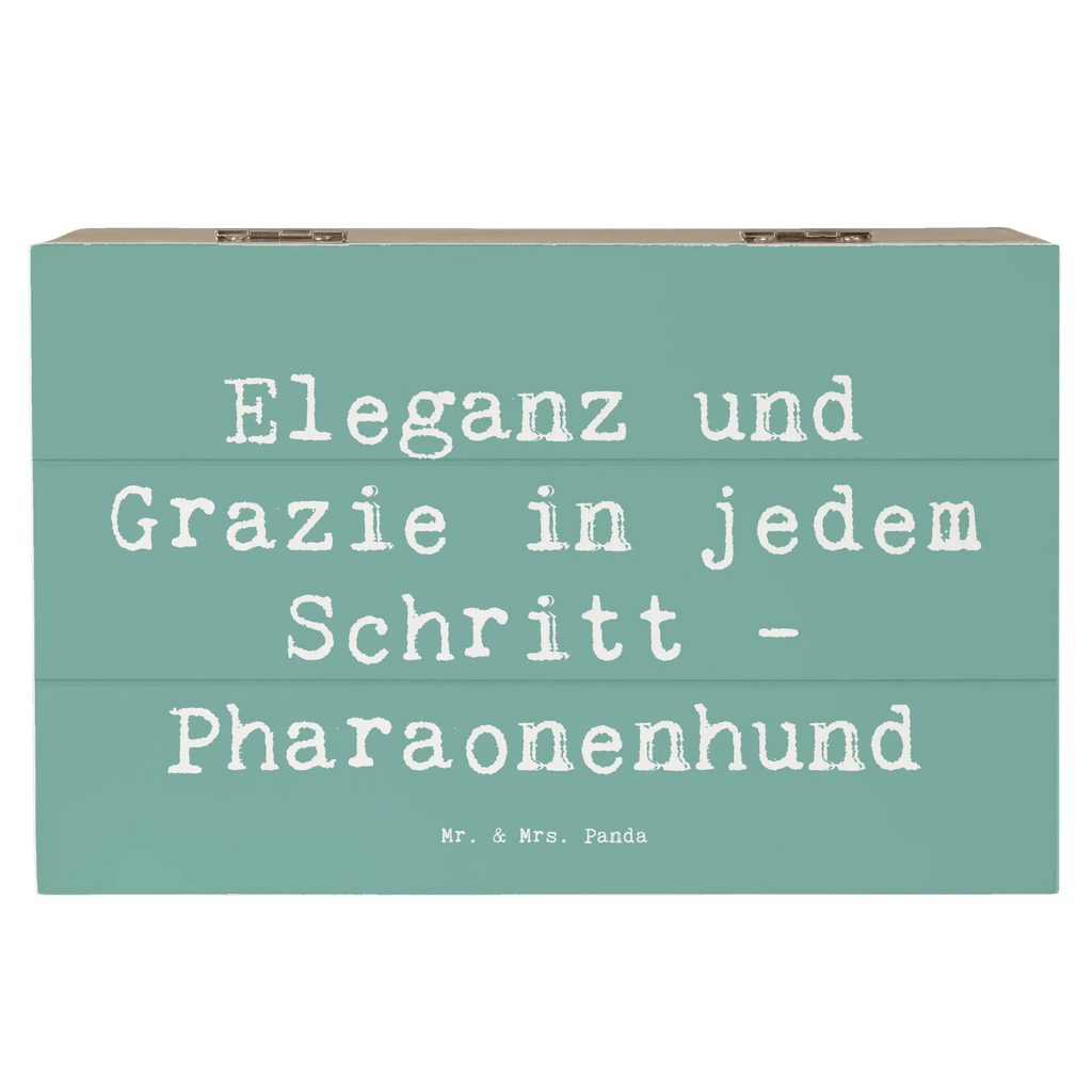 Holzkiste Spruch Eleganter Pharaonenhund Geschenkdose, XXL, Truhe, Schatzkiste, Kiste, Schatulle, Geschenkbox, Dekokiste, Erinnerungsbox, Erinnerungskiste, Aufbewahrungsbox, Holzkiste, Hund, Hunderasse, Rassehund, Hundebesitzer, Geschenk, Tierfreund, Schenken, Welpe