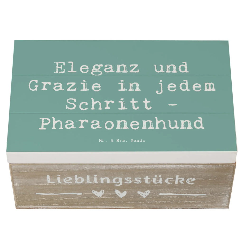 Holzkiste Spruch Eleganter Pharaonenhund Geschenkdose, XXL, Truhe, Schatzkiste, Kiste, Schatulle, Geschenkbox, Dekokiste, Erinnerungsbox, Erinnerungskiste, Aufbewahrungsbox, Holzkiste, Hund, Hunderasse, Rassehund, Hundebesitzer, Geschenk, Tierfreund, Schenken, Welpe