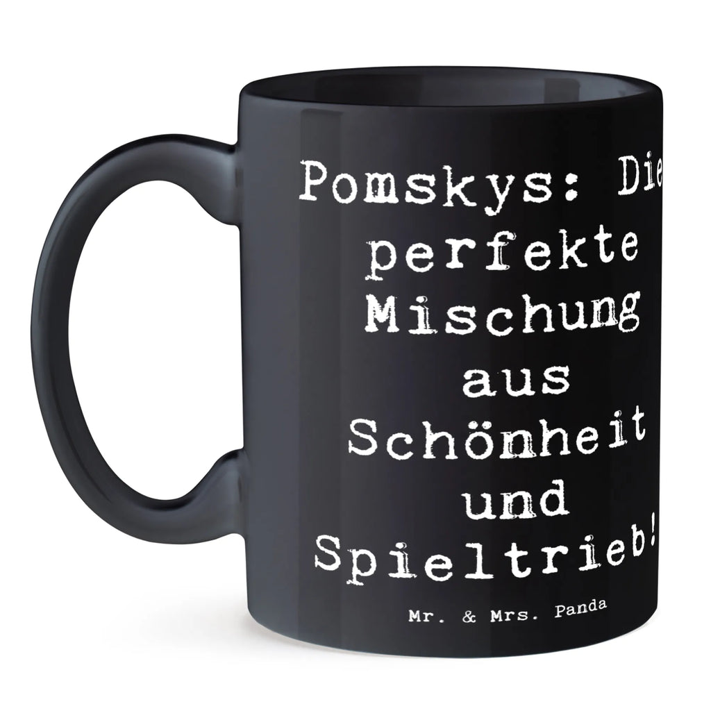 Tasse Spruch Pomsky Perfektion Kaffeetasse, Porzellantasse, Tasse mit Zitaten, Bürotasse, Tasse, Keramiktasse, Geschenktasse, Tasse mit Motiven, Teetasse, Hund, Hunderasse, Rassehund, Hundebesitzer, Geschenk, Tierfreund, Schenken, Welpe