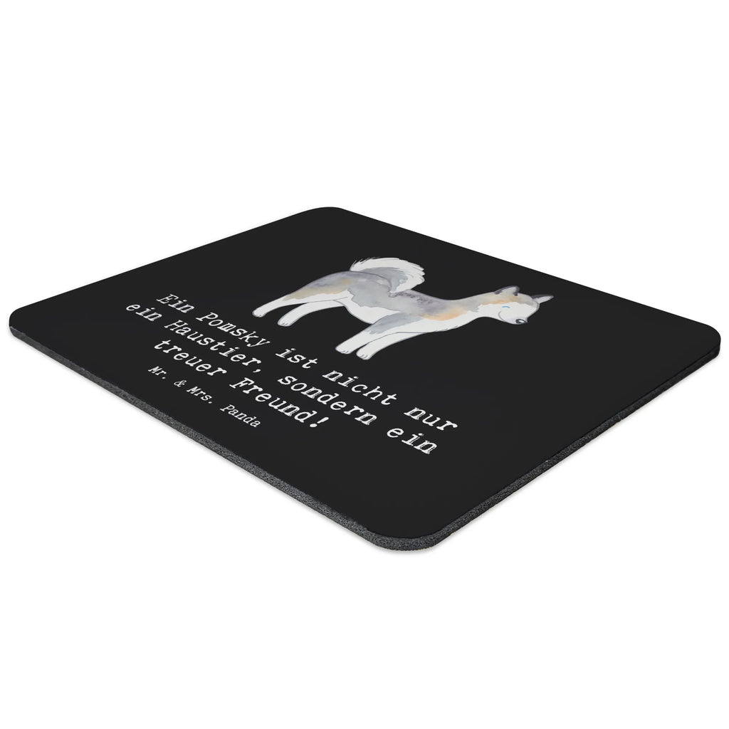 Mouse mat Ein Pomsky ist nicht nur ein Haustier, sondern ein treuer Freund! Arbeitszimmer, Mauspad Büro, Computer zubehör, Büroausstattung, PC Zubehör, Mousepad, Mausunterlage, Mauspad, Designer Mauspad, Einzigartiges Mauspad, Hund, Hunderasse, Rassehund, Hundebesitzer, Geschenk, Tierfreund, Schenken, Welpe