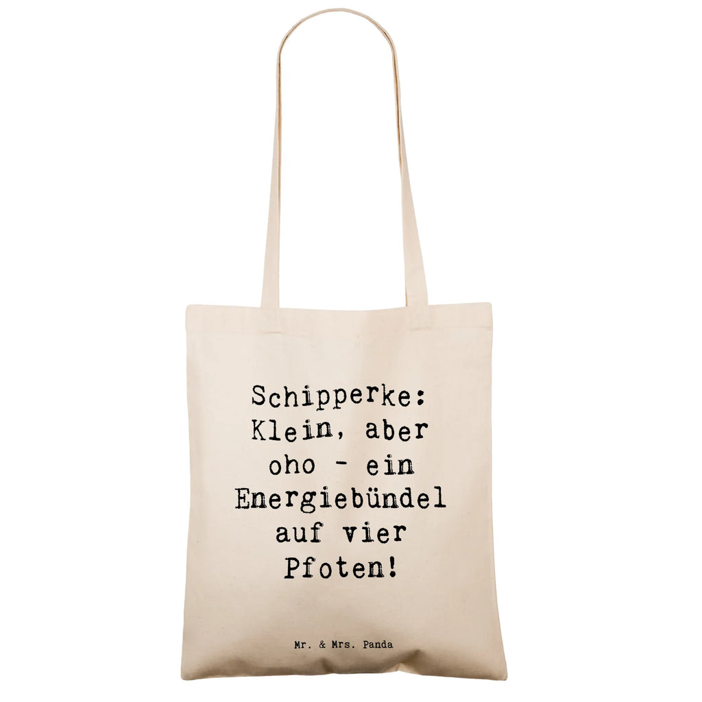 Tragetasche Spruch Schipperke Energie Einkaufstasche, Shopper, Stoffbeutel, Laptoptasche, Beuteltasche, Beutel, Tasche, Stofftasche, Tragetasche, Badetasche, Jutebeutel, Schultertasche, Jutetasche, Umhängetasche, Einkaufstüte, Strandtasche, Hund, Hunderasse, Rassehund, Hundebesitzer, Geschenk, Tierfreund, Schenken, Welpe
