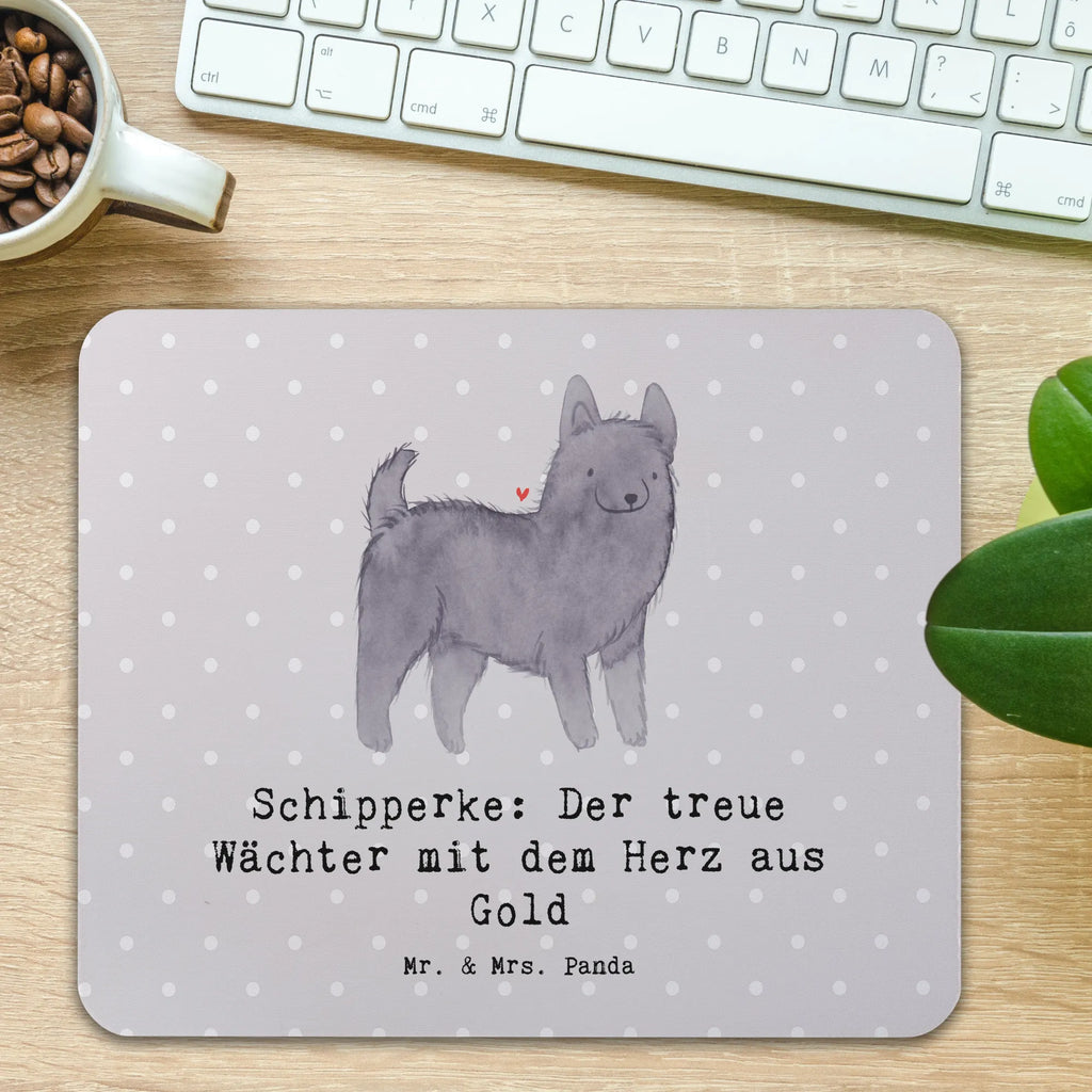 Mauspad Schipperke Wächterherz Einzigartiges Mauspad, PC Zubehör, Mauspad, Arbeitszimmer, Mousepad, Designer Mauspad, Büroausstattung, Computer zubehör, Mausunterlage, Mauspad Büro, Hund, Hunderasse, Rassehund, Hundebesitzer, Geschenk, Tierfreund, Schenken, Welpe