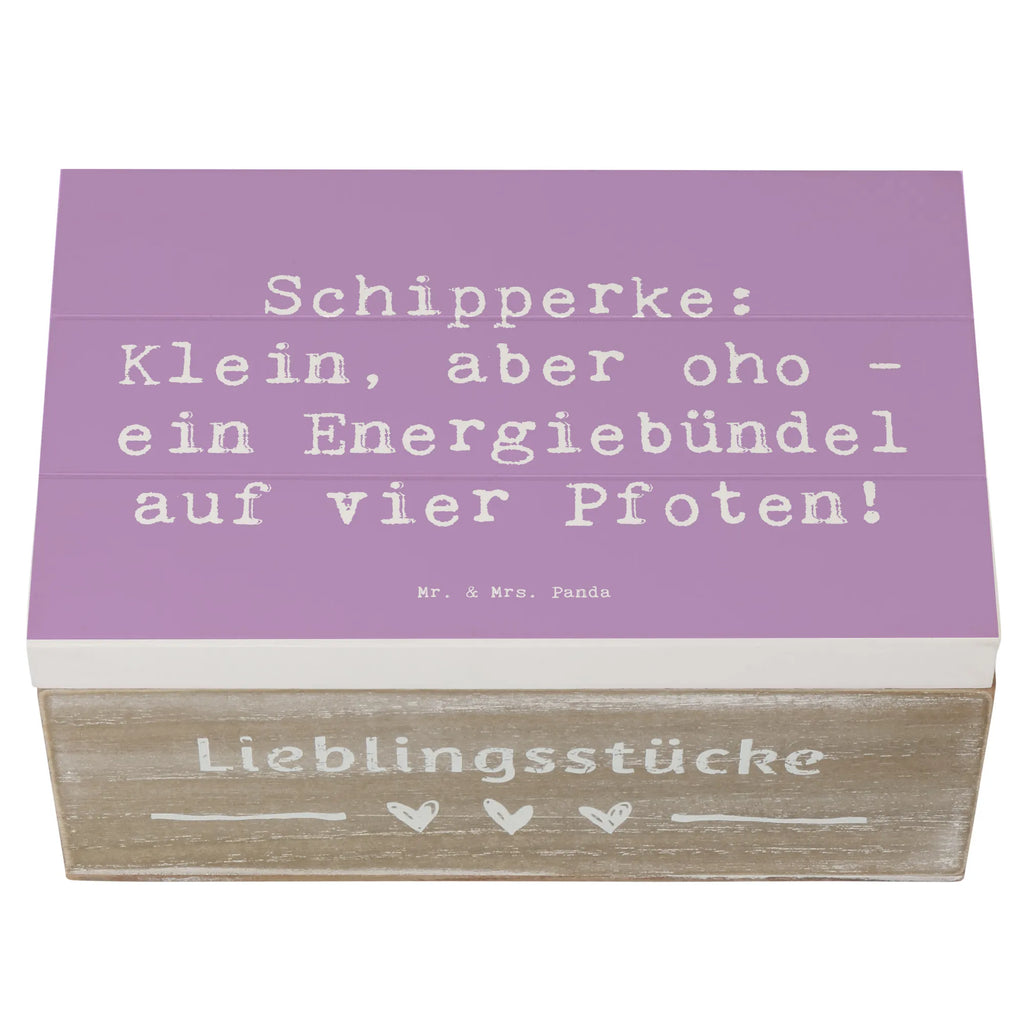 Holzkiste Spruch Schipperke Energie Erinnerungsbox, Erinnerungskiste, Dekokiste, Truhe, Schatzkiste, XXL, Schatulle, Geschenkdose, Geschenkbox, Aufbewahrungsbox, Kiste, Holzkiste, Hund, Hunderasse, Rassehund, Hundebesitzer, Geschenk, Tierfreund, Schenken, Welpe