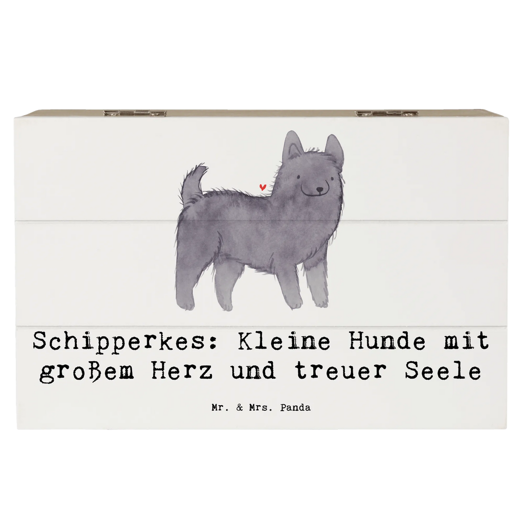 Holzkiste Schipperkes Herz Erinnerungsbox, Dekokiste, Geschenkbox, Truhe, Erinnerungskiste, Holzkiste, Geschenkdose, Schatzkiste, XXL, Kiste, Aufbewahrungsbox, Schatulle, Hund, Hunderasse, Rassehund, Hundebesitzer, Geschenk, Tierfreund, Schenken, Welpe