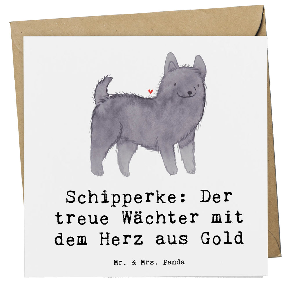 Deluxe Karte Schipperke Wächterherz Einladungskarte, Geburtstagskarte, Grußkarte, Klappkarte, Hochwertige Grußkarte, Karte, Glückwunschkarte, Hochzeitskarte, Hochwertige Klappkarte, Hund, Hunderasse, Rassehund, Hundebesitzer, Geschenk, Tierfreund, Schenken, Welpe