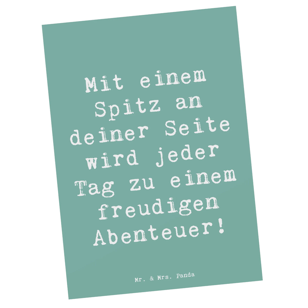 Postkarte Spruch Freudiger Spitz Ansichtskarten, Ansichtskarte, Postkarte, Kunstkarten, Grußkarte, spruchkarte, Postkarten, kunstkarte, einzelkarte, Designkarte, Fotokarte, bildkarte, Motivkarte, Schenken, Welpe, Tierfreund, Hund, Hundebesitzer, Rassehund, Hunderasse, Geschenk