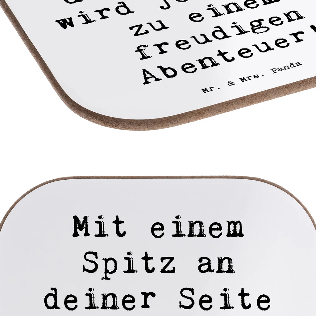 Square coaster Saying Mit einem Spitz an deiner Seite wird jeder Tag zu einem freudigen Abenteuer! Untersetzer Holz, Glasuntersetzer, Holzuntersetzer, Untersetzer Design, Untersetzer aus Holz, Untersetzer, Getränkeuntersetzer, Korkuntersetzer, Untersetzer Gläser, Untersetzer für Gläser, Bierdeckel, Tassen Untersetzer, Hund, Hunderasse, Rassehund, Hundebesitzer, Geschenk, Tierfreund, Schenken, Welpe