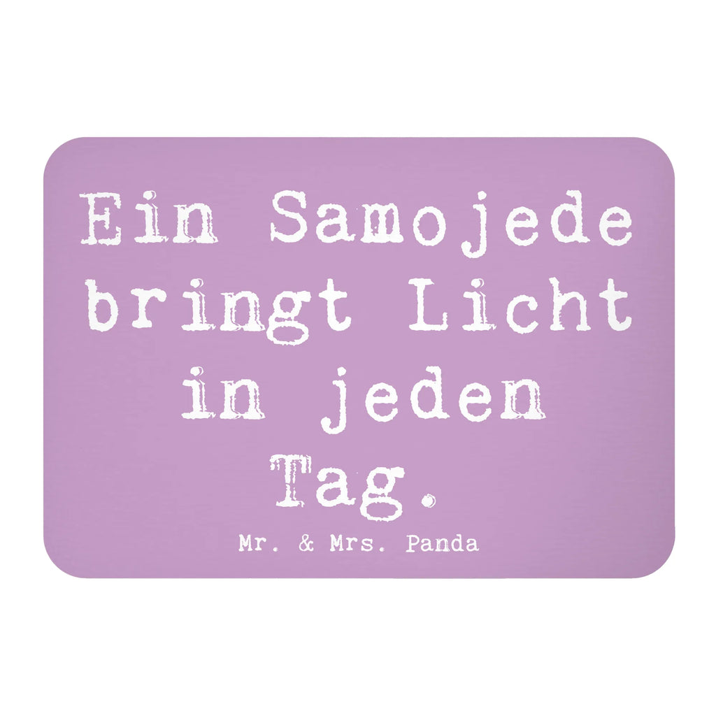 Magnet Spruch Samojede Licht Notiz Magnet, Souvenir Magnet, Motivmagnete, Kühlschrank Dekoration, Dekomagnet, Whiteboard Magnet, Pinnwandmagnet, Kühlschrankmagnet, Hund, Hunderasse, Rassehund, Hundebesitzer, Geschenk, Tierfreund, Schenken, Welpe