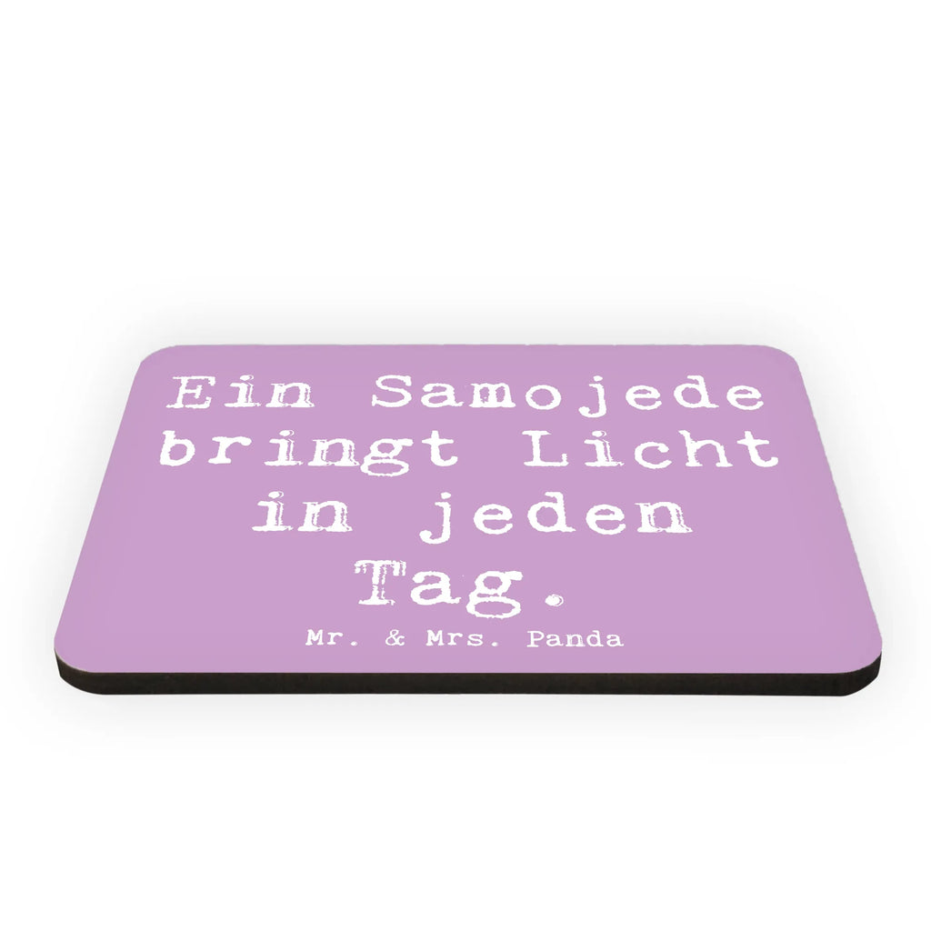 Magnet Spruch Samojede Licht Notiz Magnet, Souvenir Magnet, Motivmagnete, Kühlschrank Dekoration, Dekomagnet, Whiteboard Magnet, Pinnwandmagnet, Kühlschrankmagnet, Hund, Hunderasse, Rassehund, Hundebesitzer, Geschenk, Tierfreund, Schenken, Welpe