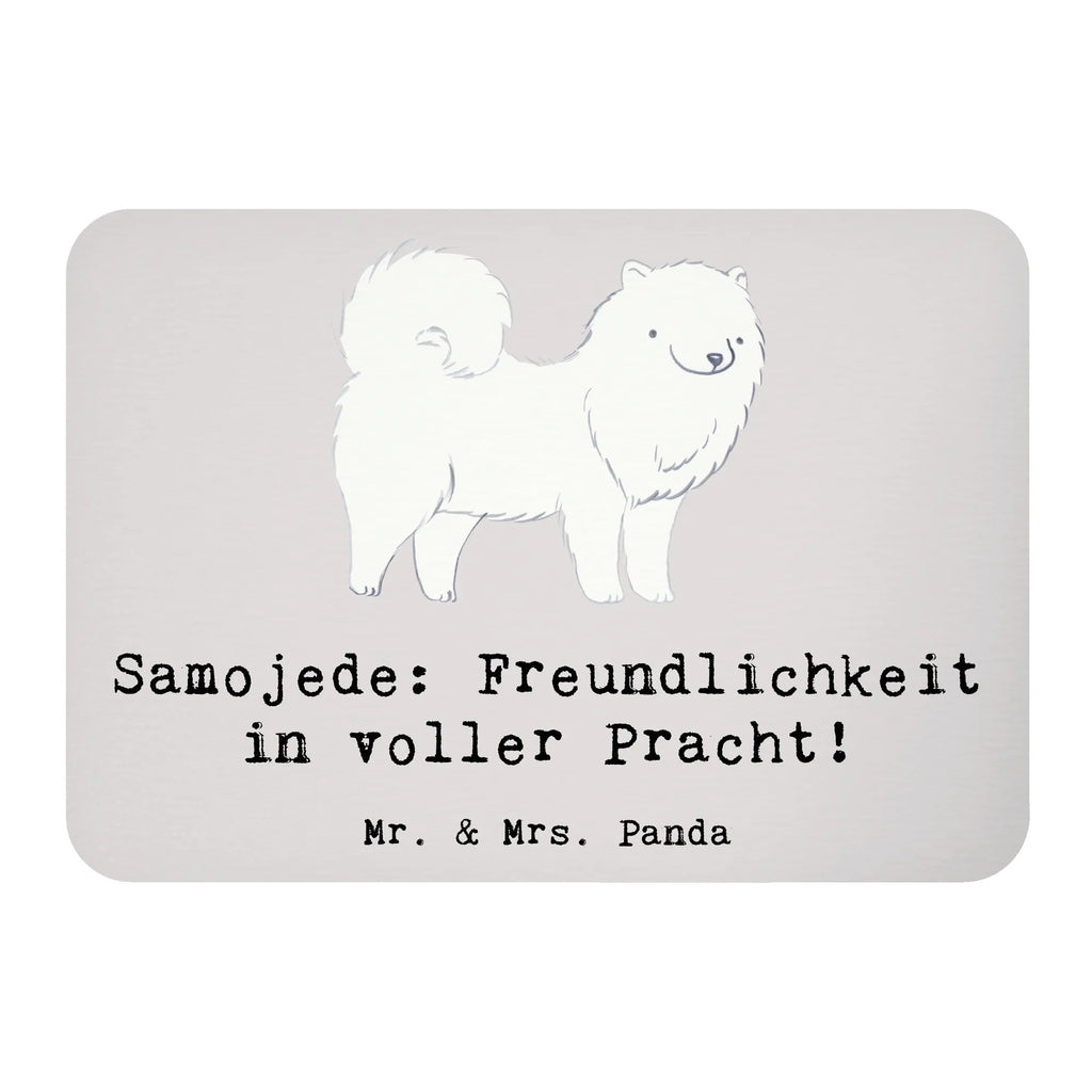 Magnet Samojede: Freundlichkeit in voller Pracht! Motivmagnete, Kühlschrankmagnet, Souvenir Magnet, Notiz Magnet, Dekomagnet, Pinnwandmagnet, Kühlschrank Dekoration, Whiteboard Magnet, Hund, Hunderasse, Rassehund, Hundebesitzer, Geschenk, Tierfreund, Schenken, Welpe
