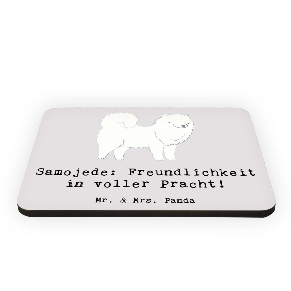 Magnet Samojede: Freundlichkeit in voller Pracht! Motivmagnete, Kühlschrankmagnet, Souvenir Magnet, Notiz Magnet, Dekomagnet, Pinnwandmagnet, Kühlschrank Dekoration, Whiteboard Magnet, Hund, Hunderasse, Rassehund, Hundebesitzer, Geschenk, Tierfreund, Schenken, Welpe