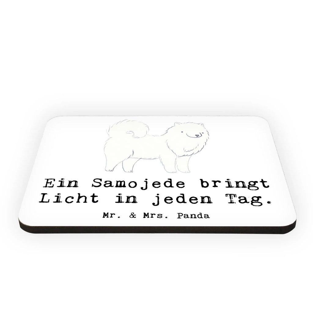 Magnet Ein Samojede bringt Licht in jeden Tag. Whiteboard Magnet, Kühlschrank Dekoration, Kühlschrankmagnet, Dekomagnet, Notiz Magnet, Souvenir Magnet, Motivmagnete, Pinnwandmagnet, Hund, Hunderasse, Rassehund, Hundebesitzer, Geschenk, Tierfreund, Schenken, Welpe