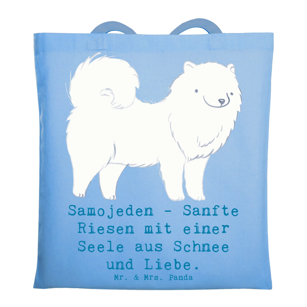 Tragetasche Samojede Liebe Tragetasche, Einkaufstüte, Laptoptasche, Shopper, Beutel, Einkaufstasche, Umhängetasche, Jutetasche, Strandtasche, Tasche, Jutebeutel, Schultertasche, Stoffbeutel, Badetasche, Beuteltasche, Stofftasche, Hund, Hunderasse, Rassehund, Hundebesitzer, Geschenk, Tierfreund, Schenken, Welpe