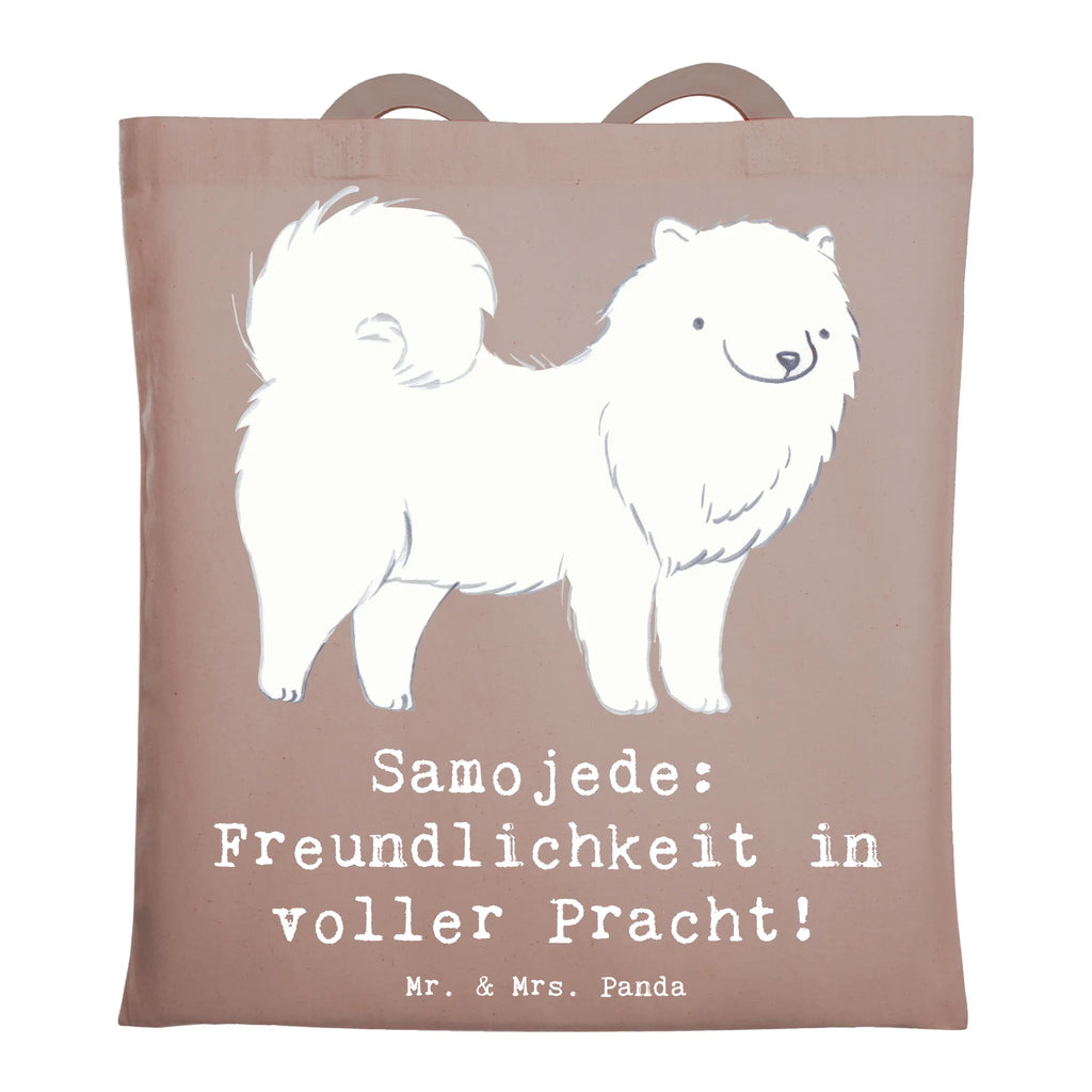 Tote bag Samojede: Freundlichkeit in voller Pracht! Schultertasche, Shopper, Umhängetasche, Einkaufstüte, Jutetasche, Stoffbeutel, Badetasche, Strandtasche, Tragetasche, Beuteltasche, Tasche, Jutebeutel, Beutel, Laptoptasche, Stofftasche, Einkaufstasche, Hund, Hunderasse, Rassehund, Hundebesitzer, Geschenk, Tierfreund, Schenken, Welpe