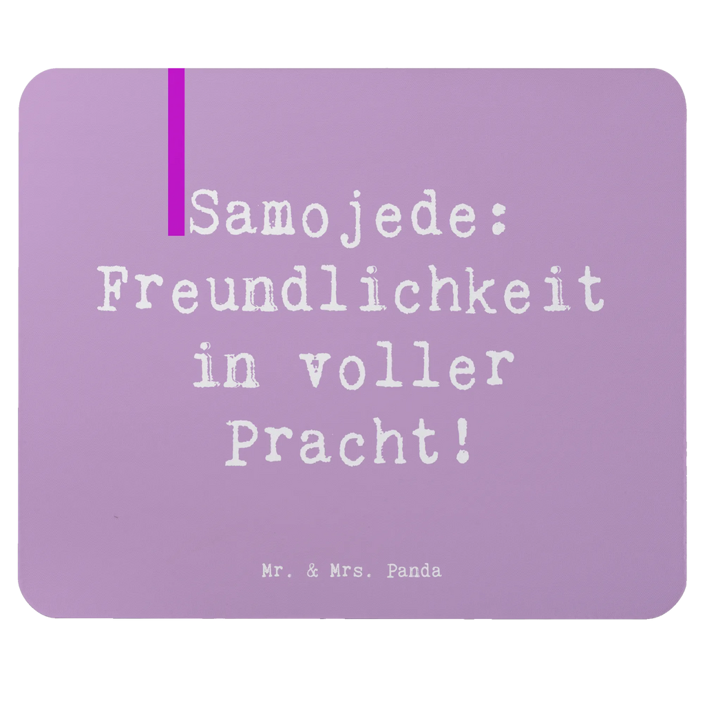 Mauspad Spruch Samojede Freundlichkeit Mousepad, Büroausstattung, Mausunterlage, Einzigartiges Mauspad, Arbeitszimmer, Mauspad Büro, PC Zubehör, Designer Mauspad, Mauspad, Computer zubehör, Hund, Hunderasse, Rassehund, Hundebesitzer, Geschenk, Tierfreund, Schenken, Welpe