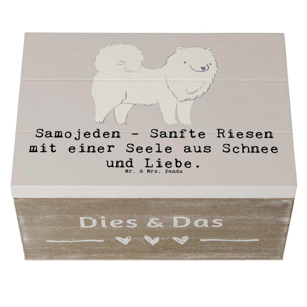Holzkiste Samojede Liebe Schatzkiste, Erinnerungsbox, Kiste, Geschenkdose, Erinnerungskiste, Geschenkbox, Dekokiste, Holzkiste, XXL, Aufbewahrungsbox, Truhe, Schatulle, Hund, Hunderasse, Rassehund, Hundebesitzer, Geschenk, Tierfreund, Schenken, Welpe