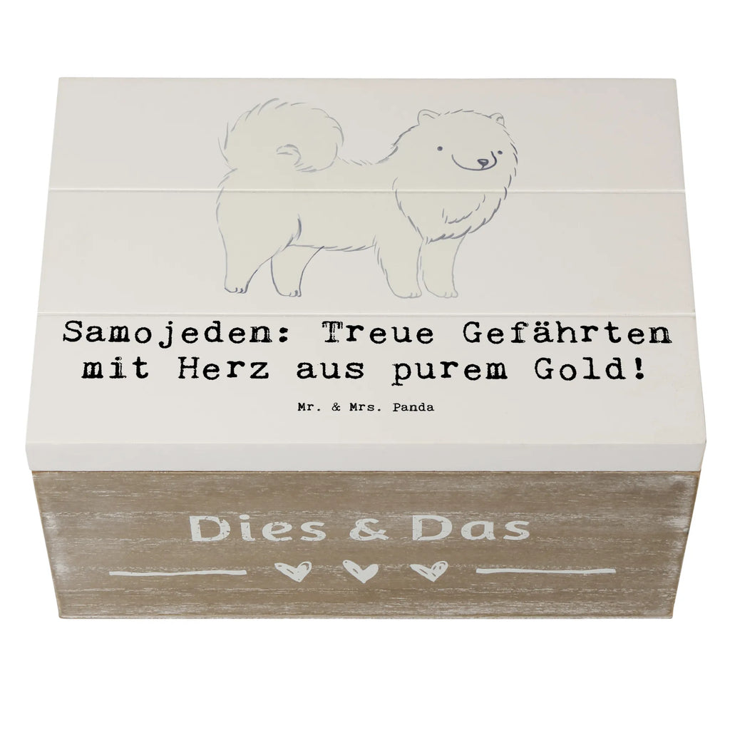 Holzkiste Samojede Herz Kiste, Truhe, Aufbewahrungsbox, XXL, Schatzkiste, Holzkiste, Dekokiste, Schatulle, Erinnerungskiste, Geschenkdose, Erinnerungsbox, Geschenkbox, Hund, Hunderasse, Rassehund, Hundebesitzer, Geschenk, Tierfreund, Schenken, Welpe