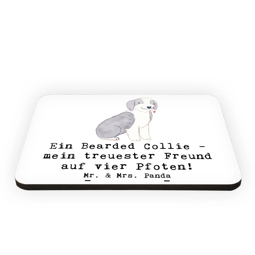 Magnet Bearded Collie Freund Whiteboard Magnet, Notiz Magnet, Souvenir Magnet, Motivmagnete, Kühlschrank Dekoration, Kühlschrankmagnet, Pinnwandmagnet, Dekomagnet, Hund, Hunderasse, Rassehund, Hundebesitzer, Geschenk, Tierfreund, Schenken, Welpe