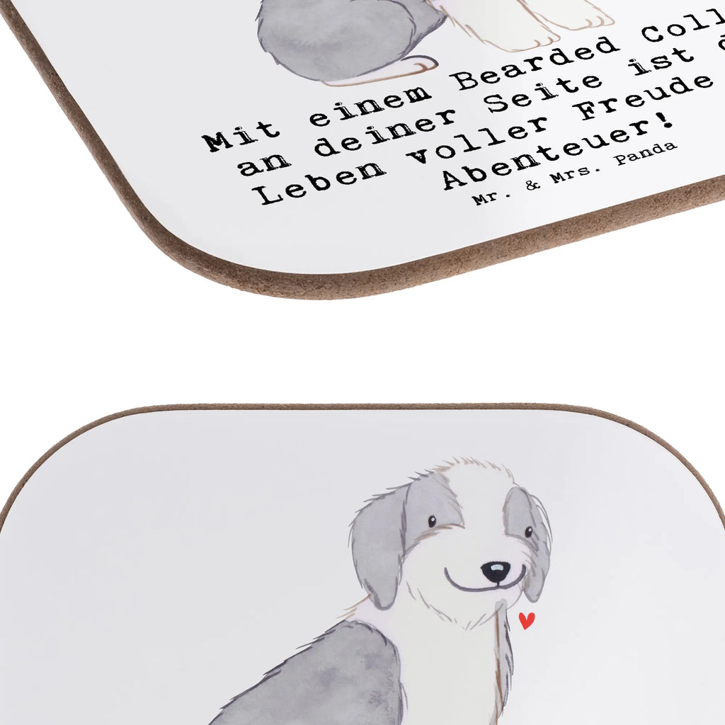 Square coaster Mit einem Bearded Collie an deiner Seite ist das Leben voller Freude und Abenteuer! Untersetzer aus Holz, Glasuntersetzer, Holzuntersetzer, Untersetzer, Untersetzer Gläser, Getränkeuntersetzer, Korkuntersetzer, Untersetzer Holz, Untersetzer für Gläser, Untersetzer Design, Bierdeckel, Tassen Untersetzer, Hund, Hunderasse, Rassehund, Hundebesitzer, Geschenk, Tierfreund, Schenken, Welpe