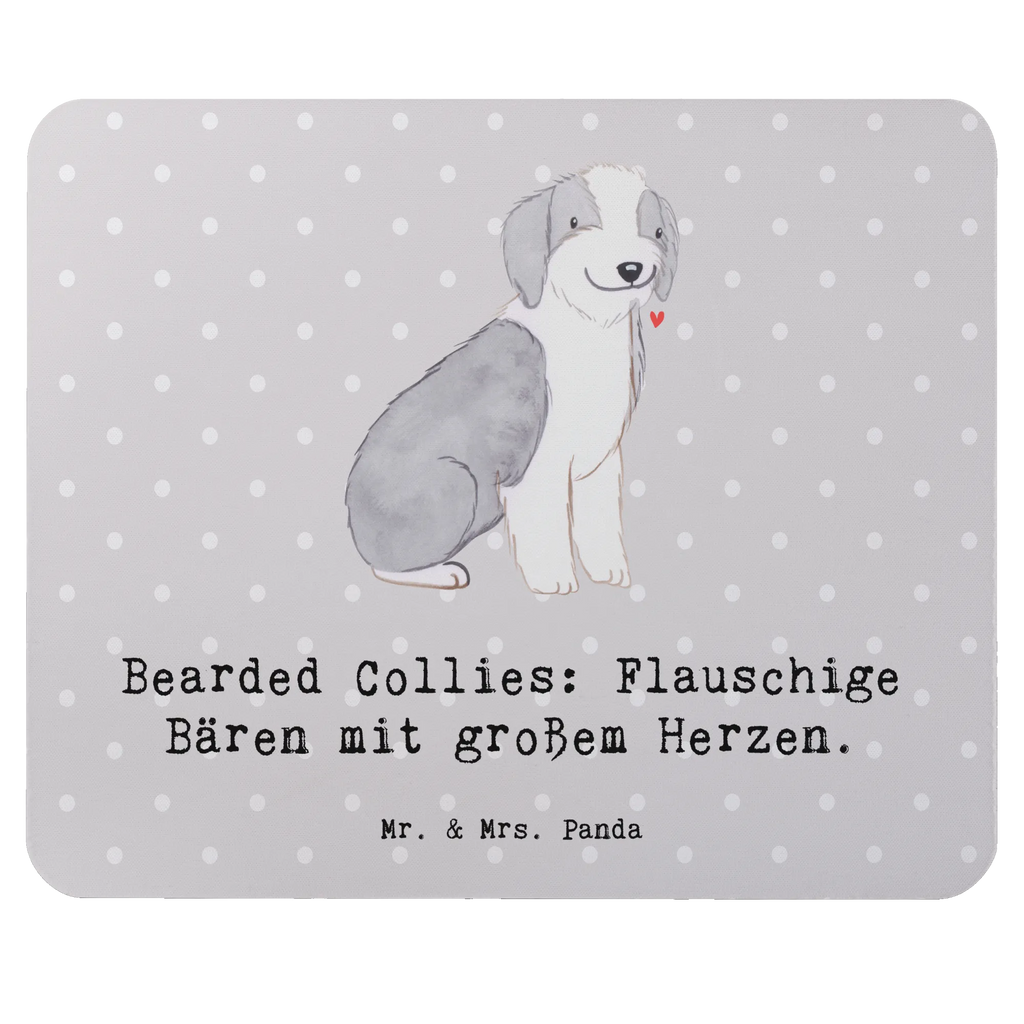 Mouse mat Bearded Collies: Flauschige Bären mit großem Herzen. Designer Mauspad, PC Zubehör, Mauspad, Mausunterlage, Mousepad, Arbeitszimmer, Mauspad Büro, Computer zubehör, Einzigartiges Mauspad, Büroausstattung, Hund, Hunderasse, Rassehund, Hundebesitzer, Geschenk, Tierfreund, Schenken, Welpe