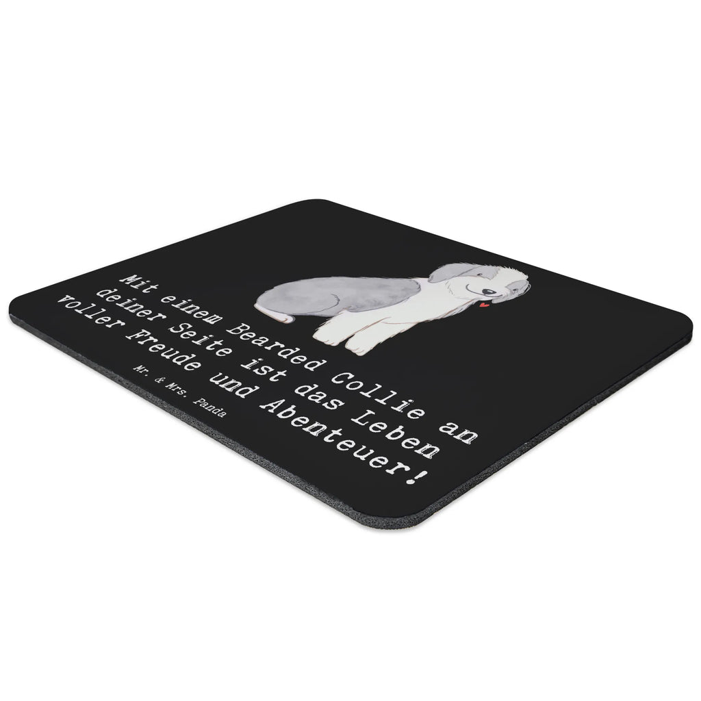 Mouse mat Mit einem Bearded Collie an deiner Seite ist das Leben voller Freude und Abenteuer! Einzigartiges Mauspad, Computer zubehör, Mousepad, Mauspad Büro, Designer Mauspad, Mausunterlage, Mauspad, Arbeitszimmer, PC Zubehör, Büroausstattung, Hund, Hunderasse, Rassehund, Hundebesitzer, Geschenk, Tierfreund, Schenken, Welpe