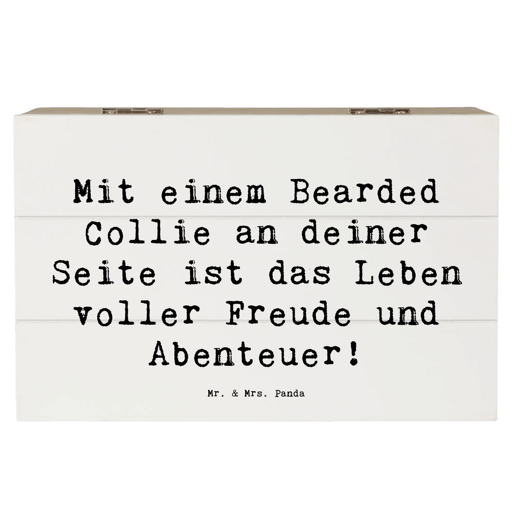 Holzkiste Spruch Bearded Collie Freund Holzkiste, Kiste, Geschenkdose, Erinnerungsbox, Schatulle, XXL, Dekokiste, Aufbewahrungsbox, Truhe, Erinnerungskiste, Schatzkiste, Geschenkbox, Hund, Hunderasse, Rassehund, Hundebesitzer, Geschenk, Tierfreund, Schenken, Welpe