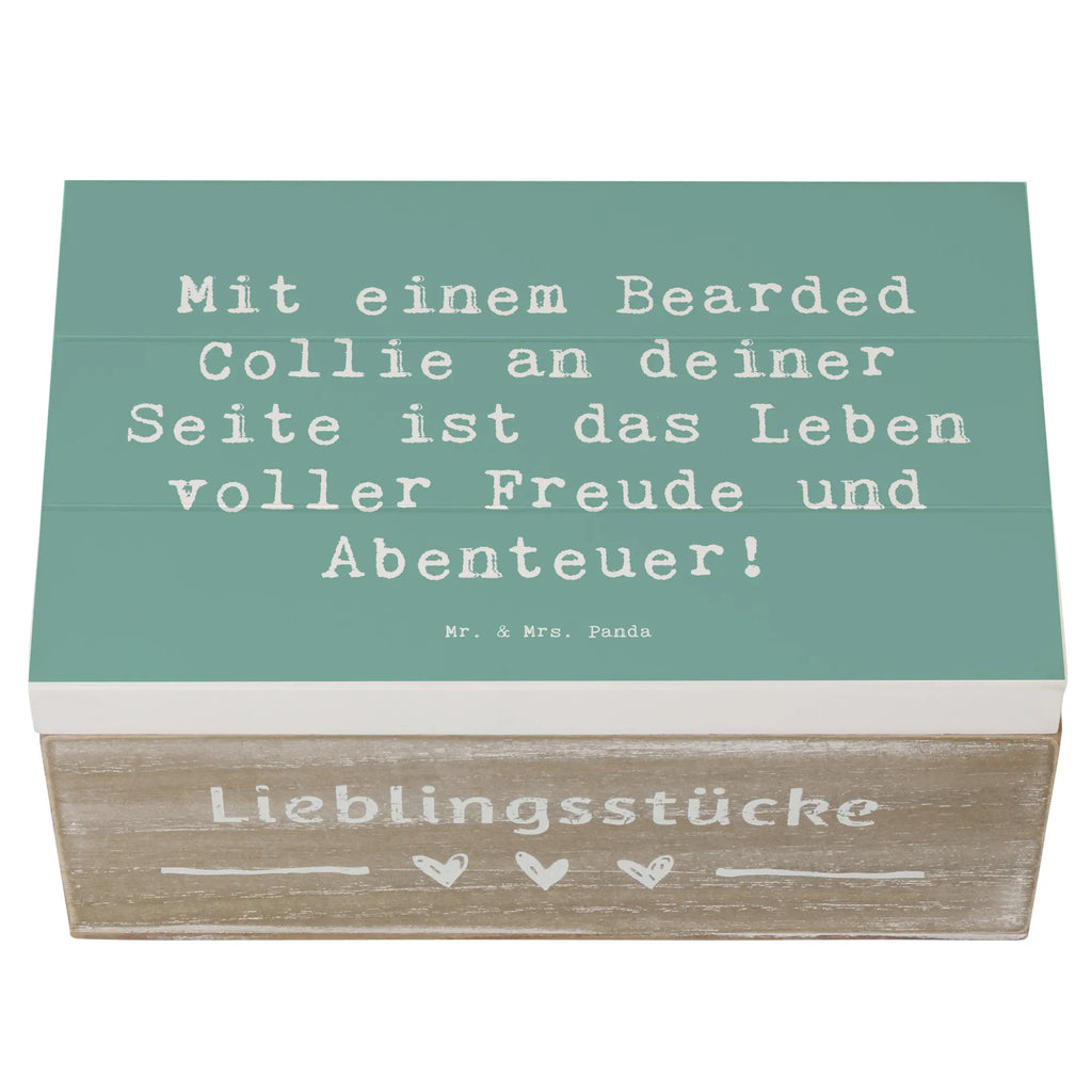 Holzkiste Spruch Bearded Collie Freund Holzkiste, Kiste, Geschenkdose, Erinnerungsbox, Schatulle, XXL, Dekokiste, Aufbewahrungsbox, Truhe, Erinnerungskiste, Schatzkiste, Geschenkbox, Hund, Hunderasse, Rassehund, Hundebesitzer, Geschenk, Tierfreund, Schenken, Welpe