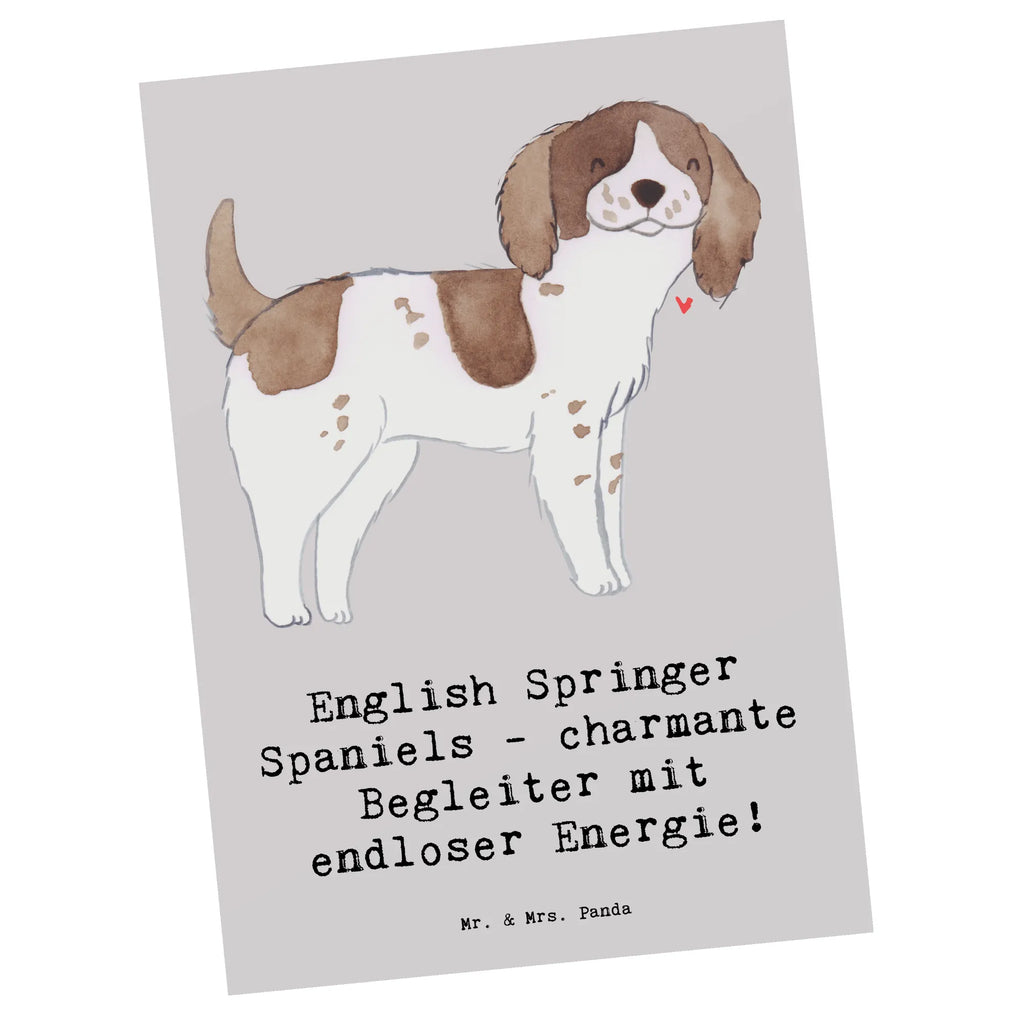 Postcard English Springer Spaniels - charmante Begleiter mit endloser Energie! Geschenkkarte, Einladung, Karte, Geburtstagskarte, Einladungskarten Geburtstag, Ansichtskarte, Einladung Geburtstag, Ansichtskarten, Postkarte, Einladungskarte, Dankeskarte, Grußkarte, Hund, Hunderasse, Rassehund, Hundebesitzer, Geschenk, Tierfreund, Schenken, Welpe
