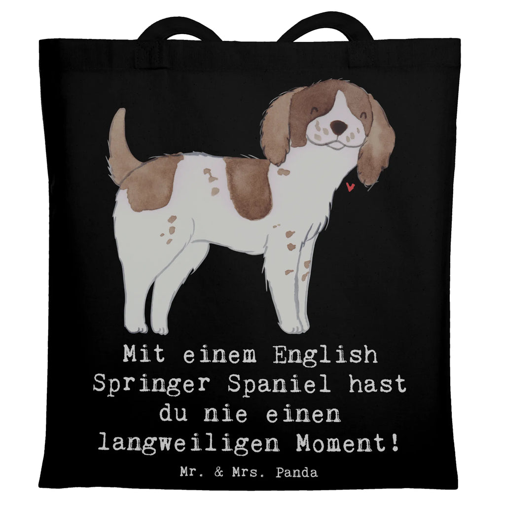 Tragetasche English Springer Spaniel Spaß Stofftasche, Beuteltasche, Strandtasche, Shopper, Stoffbeutel, Jutebeutel, Einkaufstüte, Tasche, Tragetasche, Jutetasche, Badetasche, Laptoptasche, Einkaufstasche, Beutel, Umhängetasche, Schultertasche, Hund, Hunderasse, Rassehund, Hundebesitzer, Geschenk, Tierfreund, Schenken, Welpe